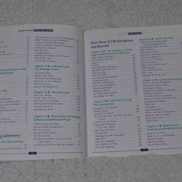The Everything Wedding Book, 360+ pages of wedding etiquette - Picture 4 of 7